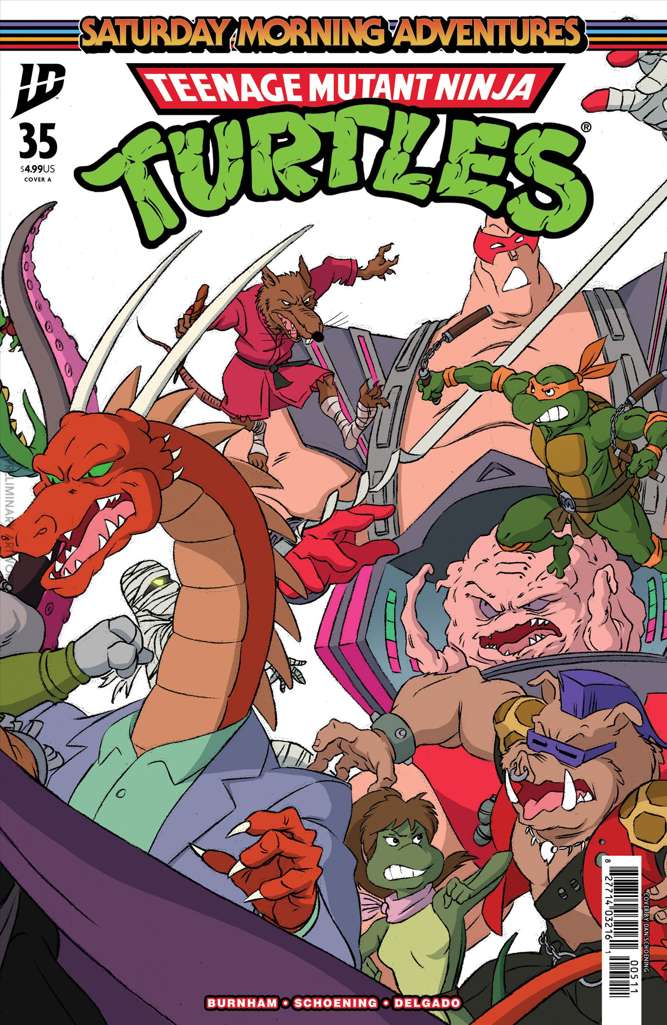 Teenage Mutant Ninja Turtles: Saturday Morning Adventures Continued #35 Variation A