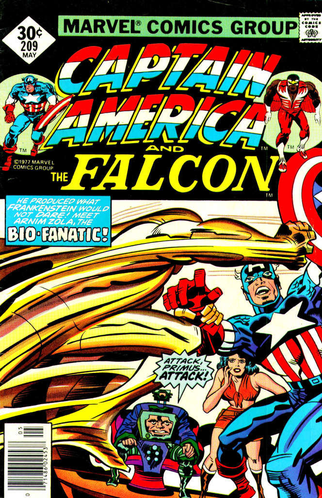 Captain America (1st Series) #209 Variation A