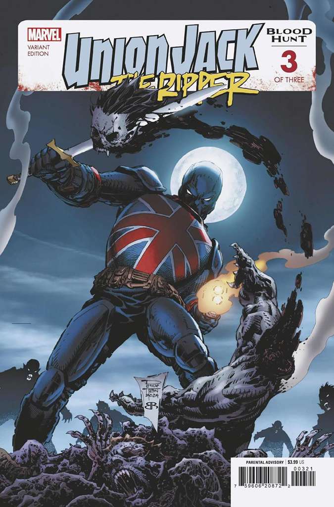 Union Jack the Ripper: Blood Hunt #3 Variation A