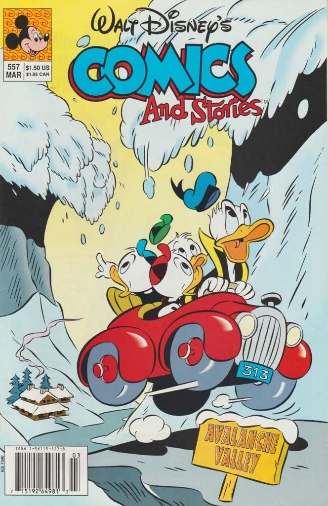 Walt Disney’s Comics and Stories #557