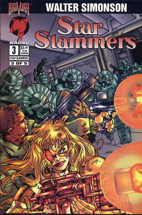 Star Slammers (Malibu) #3
