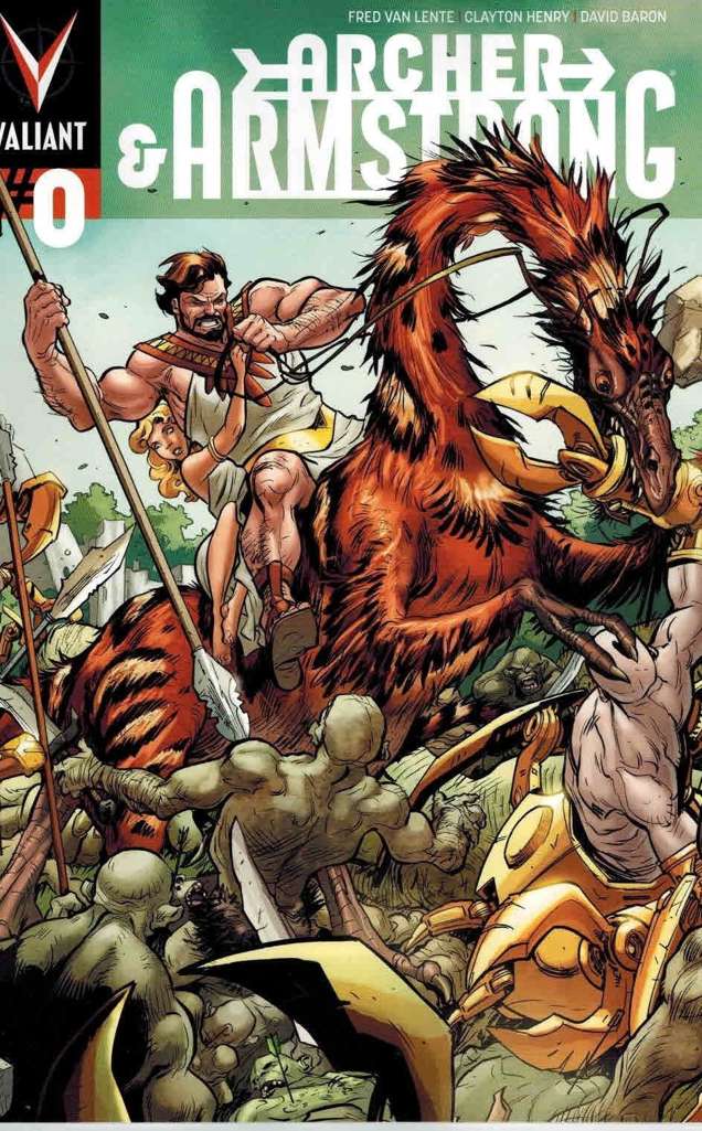Archer and Armstrong (2nd Series) #0 Variation B