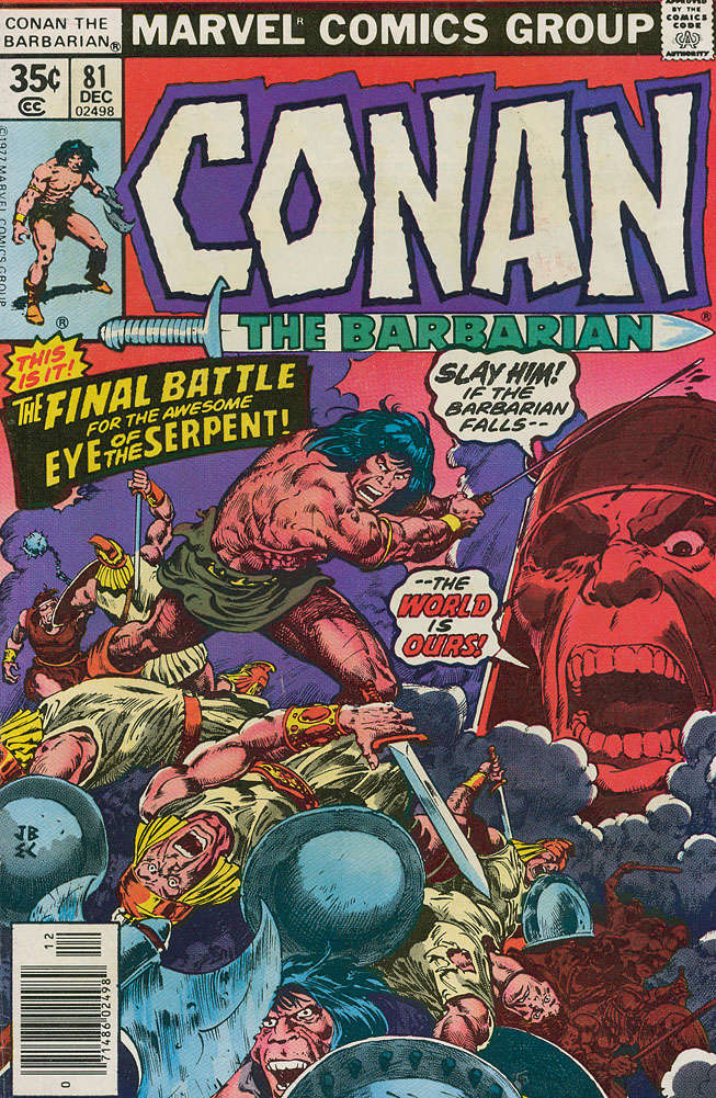 Conan the Barbarian #81
