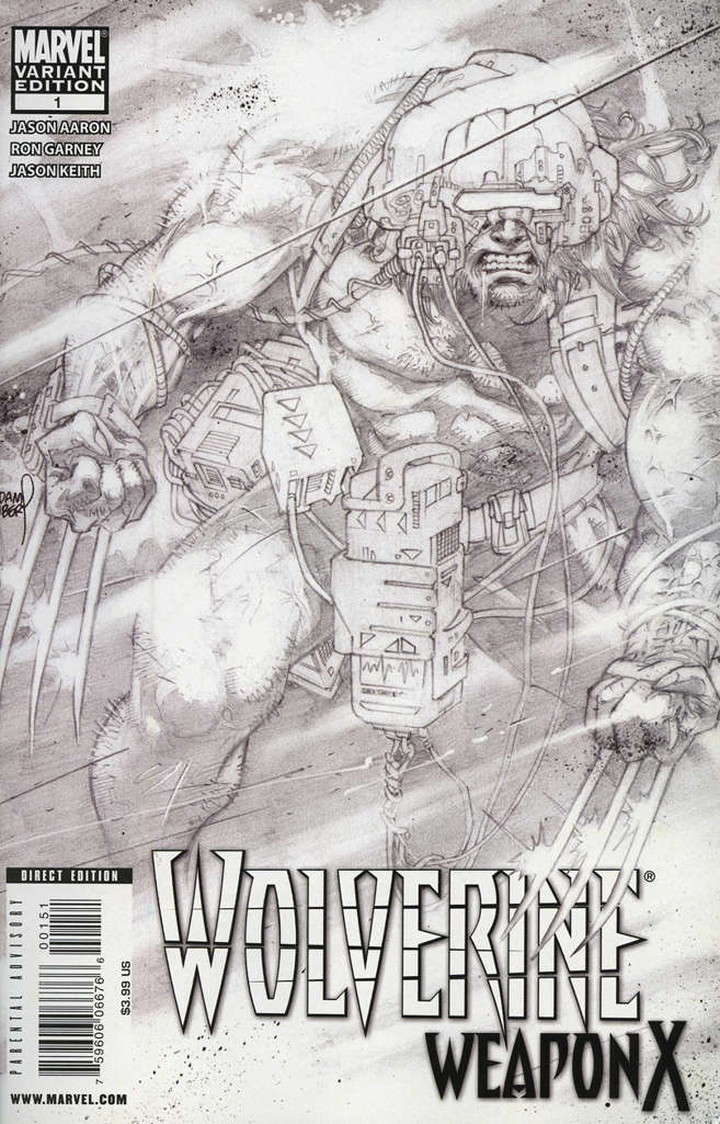 Wolverine Weapon X (2nd Series) #1 Variation D