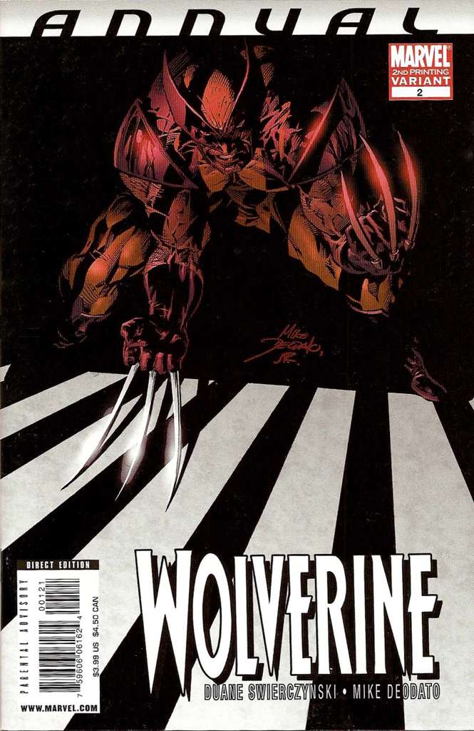 Wolverine (Vol. 3) Annual #2  - 2nd printing