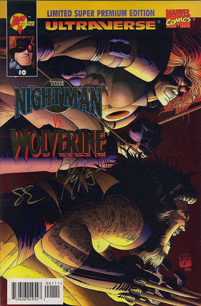 Night Man vs. Wolverine #0 Variation A