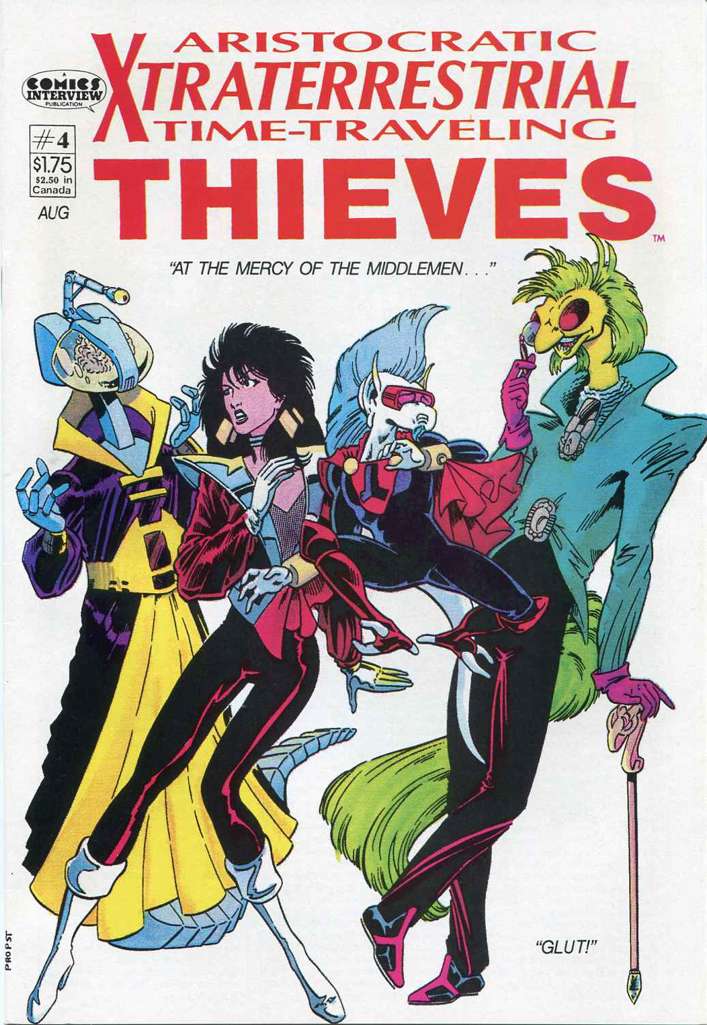 Aristocratic X-Traterrestrial Time-Traveling Thieves #4
