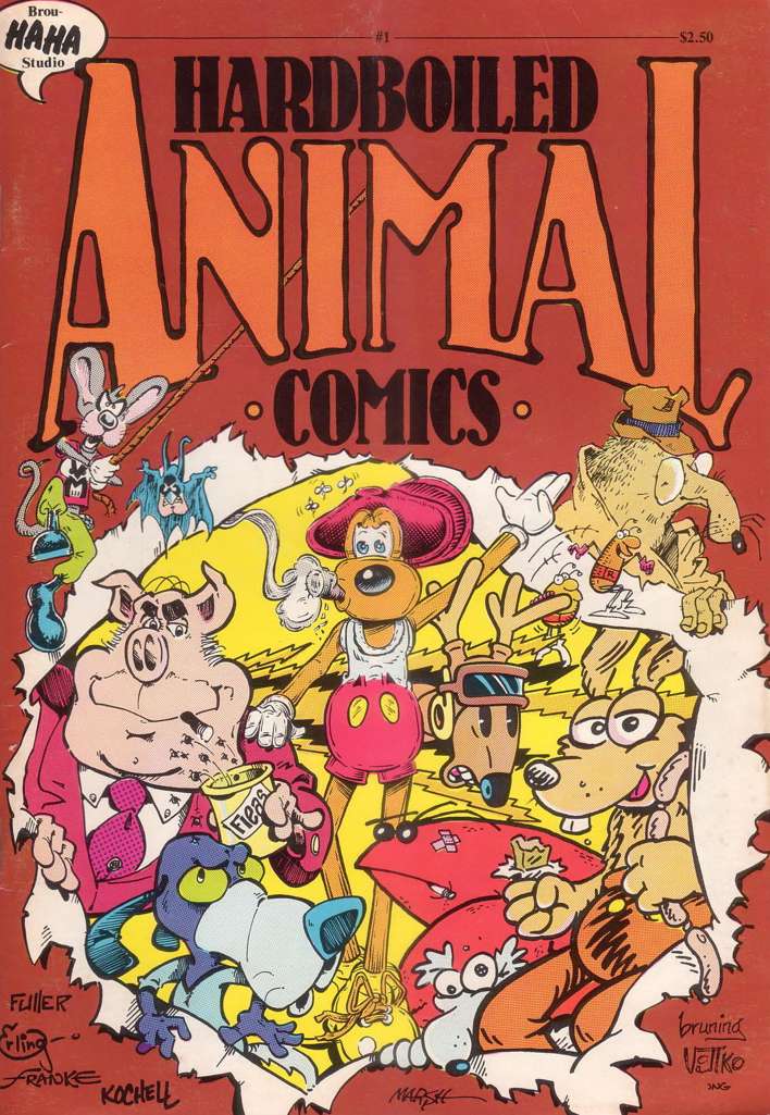 Hardboiled Animal Comics