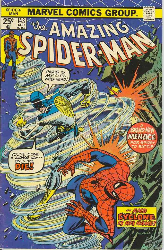 The Amazing Spider-Man #143 Mark Jewelers Insert Edition