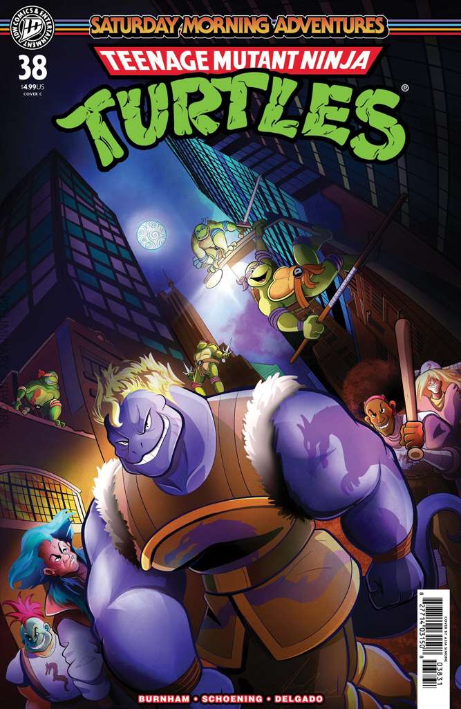Teenage Mutant Ninja Turtles: Saturday Morning Adventures Continued #38 Variation C