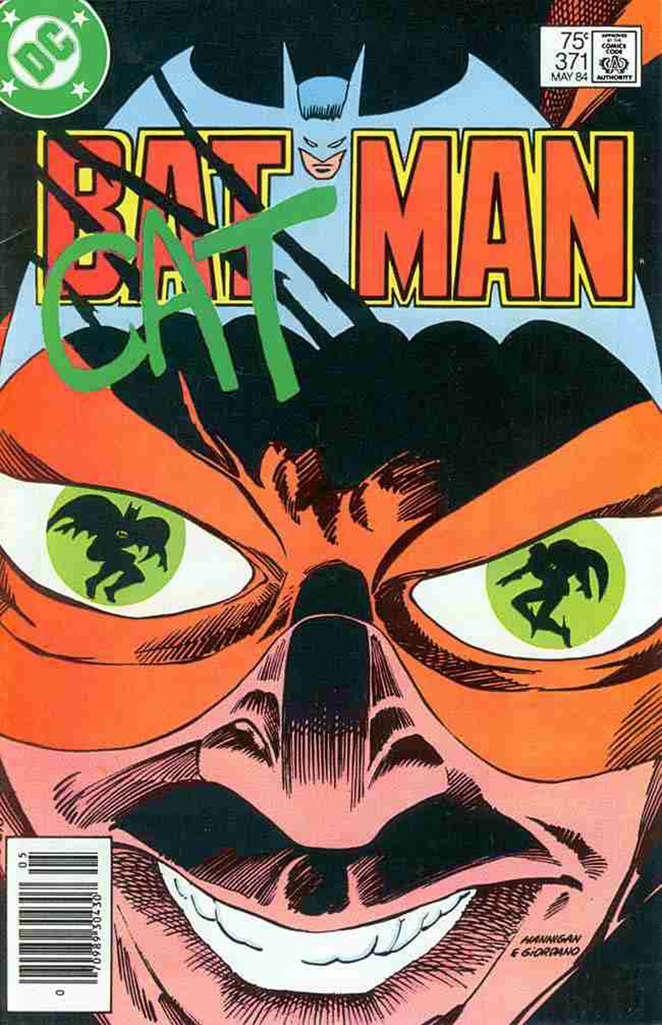 Batman #371 Newsstand Edition