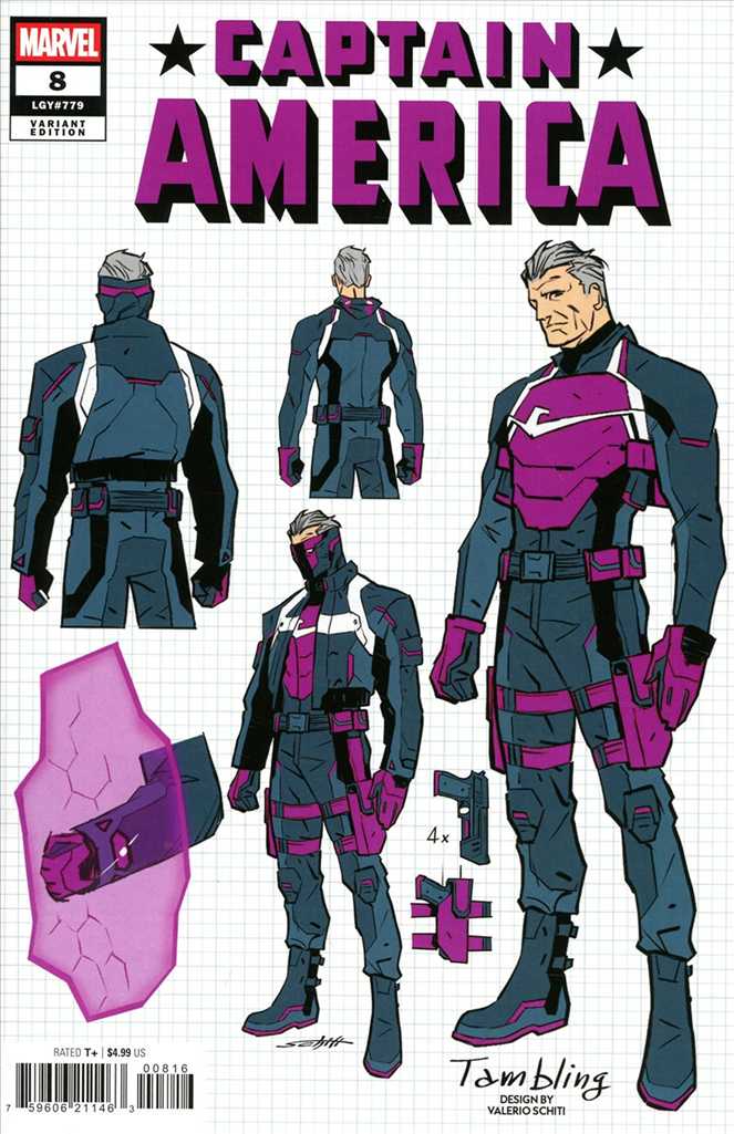 Captain America (12th Series) #8 Variation D