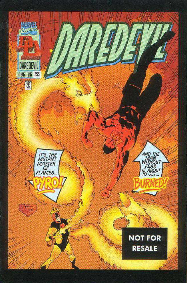 Daredevil #355  - 2nd printing
