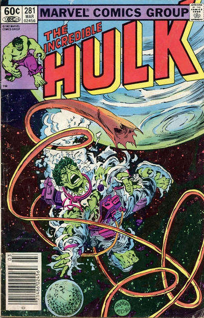 The Incredible Hulk #281 Newsstand Edition