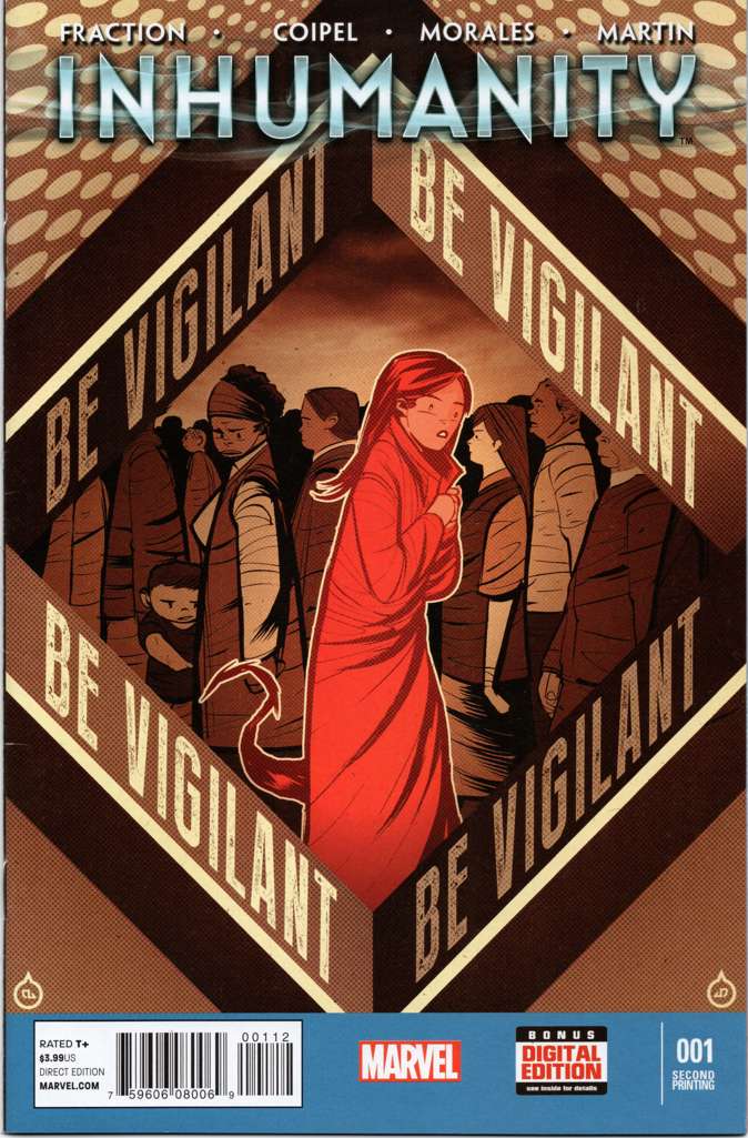 Inhumanity #1  - 2nd printing