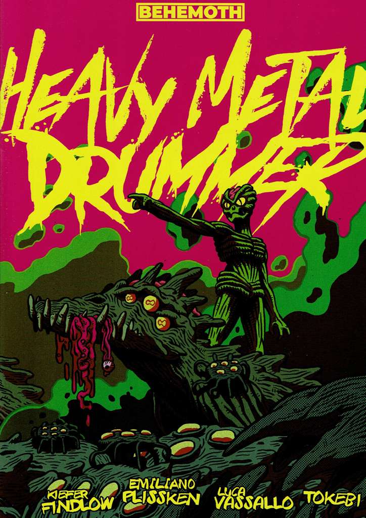 Heavy Metal Drummer #3 Variation A