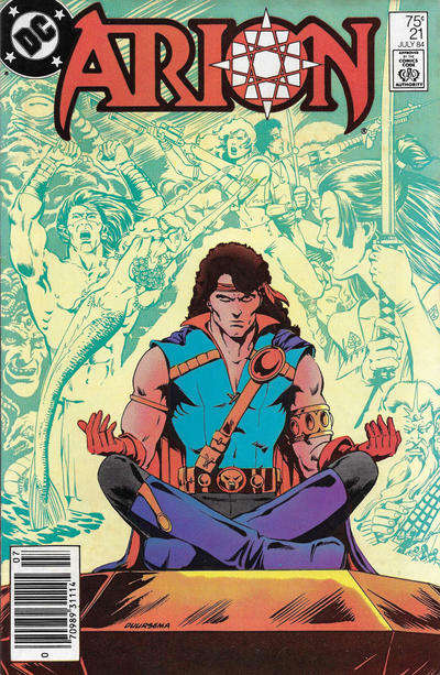 Arion, Lord of Atlantis #21 Newsstand Edition