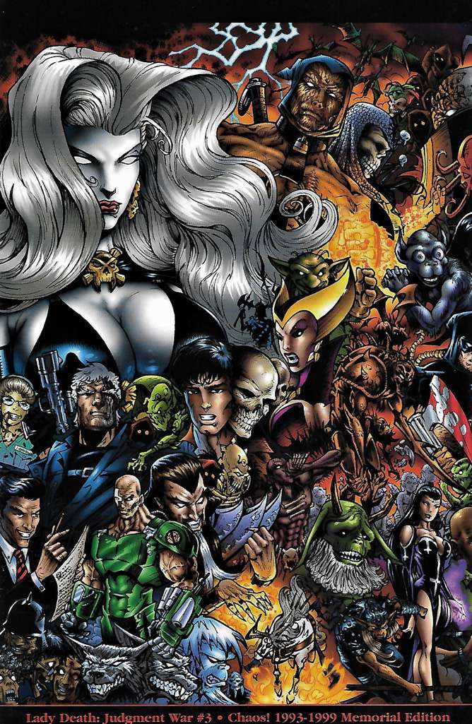 Lady Death: Judgement War #3 Variation A