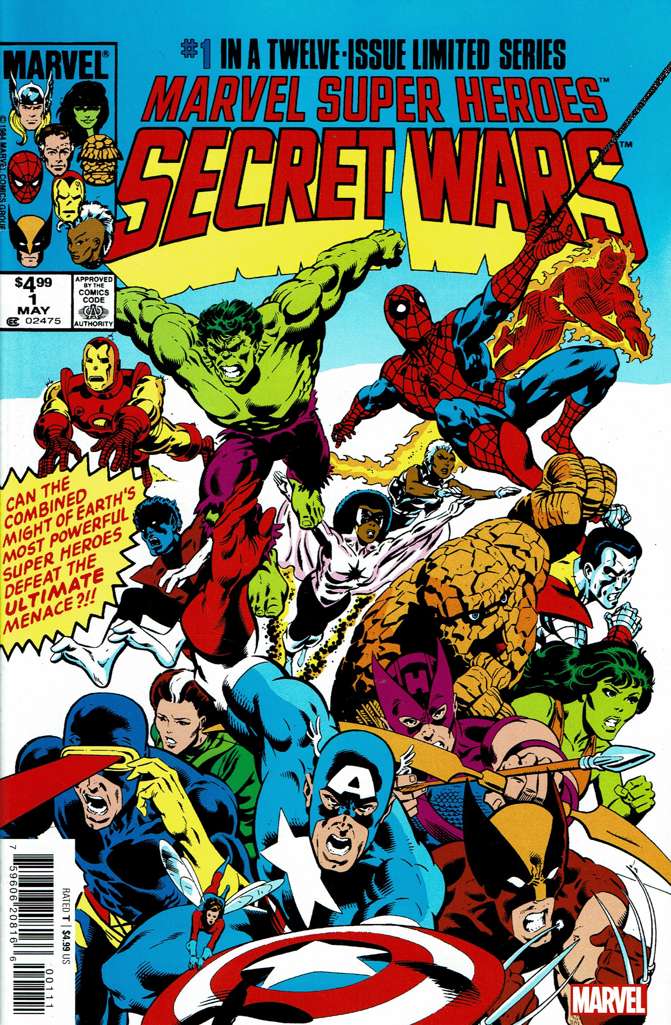 Marvel Super Heroes Secret Wars #1 Variation C