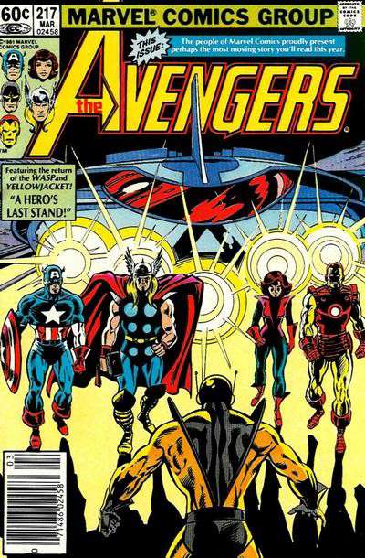 The Avengers #217 Newsstand Edition