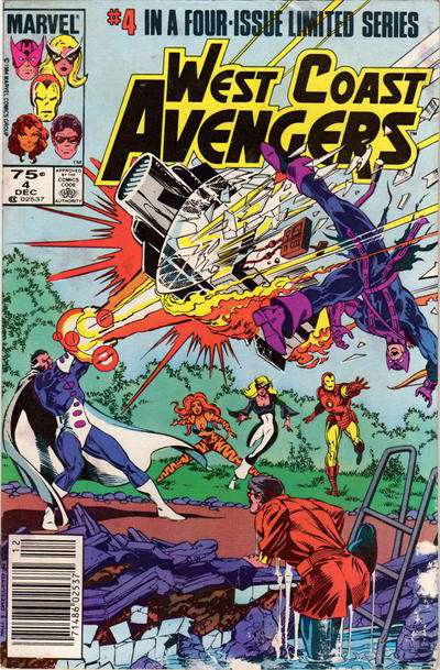 West Coast Avengers (Ltd. Series) #4 Newsstand Edition