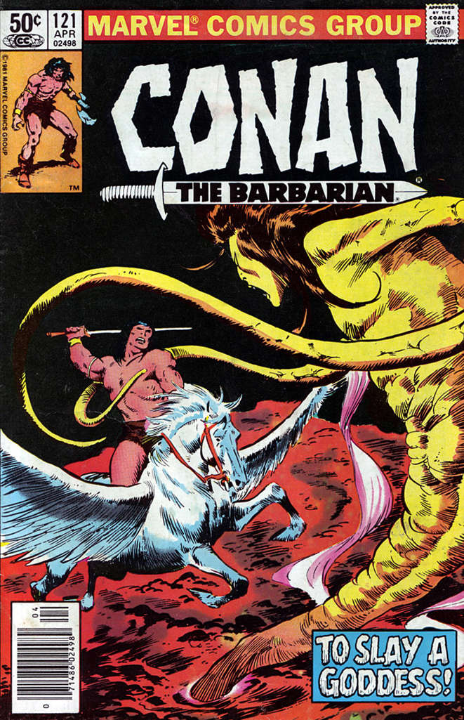 Conan the Barbarian #121 Newsstand Edition