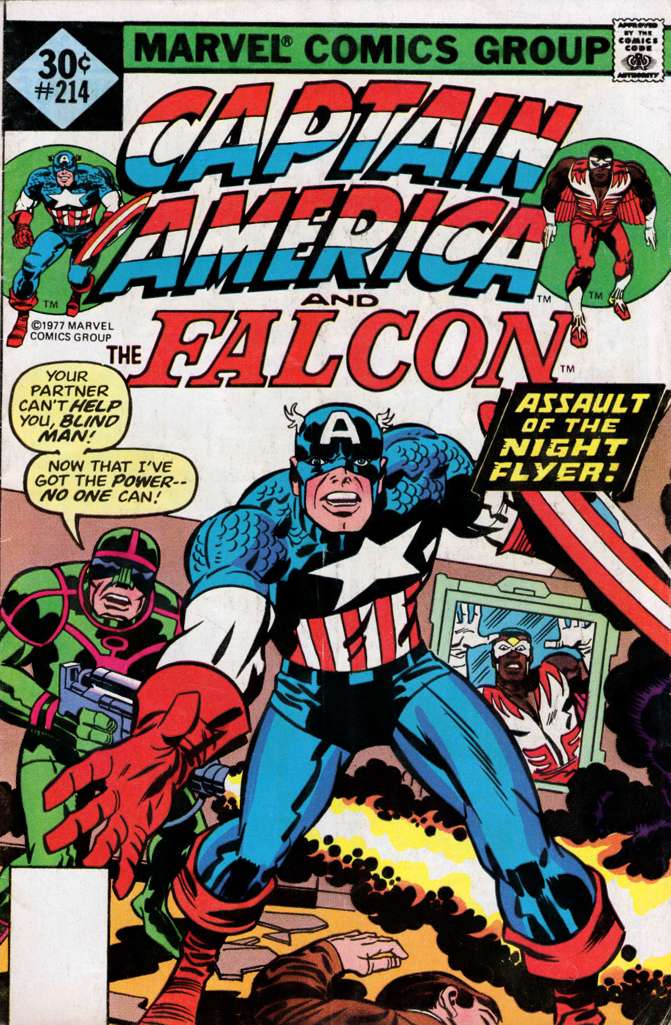 Captain America (1st Series) #214 Variation B