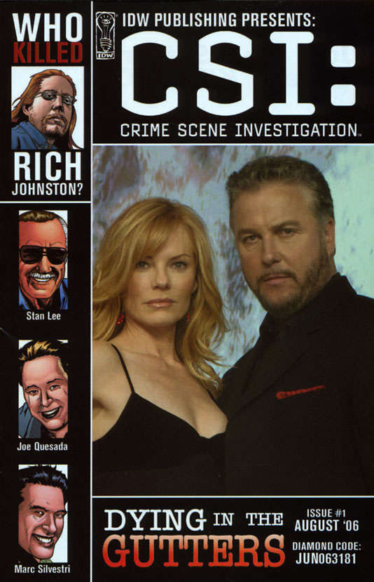 CSI: Dying in the Gutters Ashcan #1