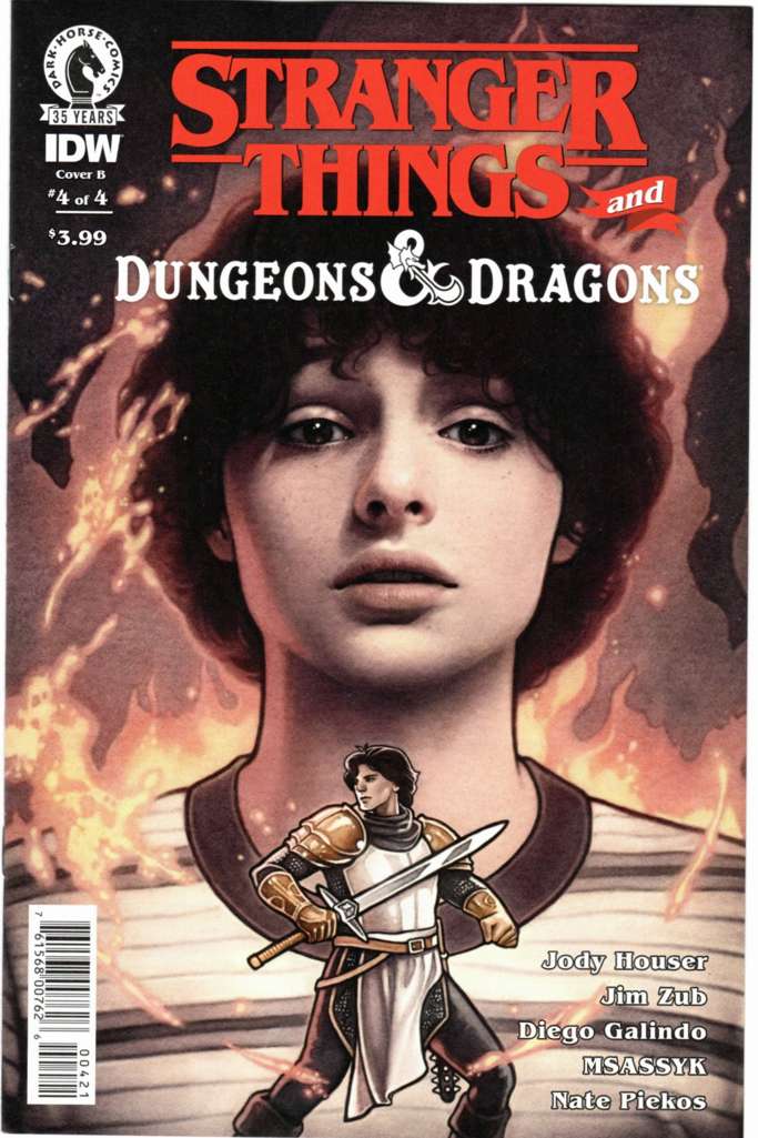 Stranger Things/D&D Crossover #4 Variation B