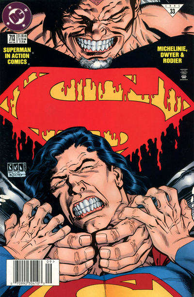 Action Comics #713 Newsstand Edition