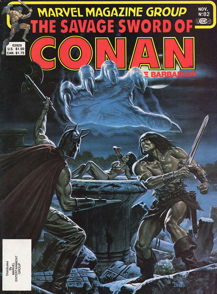 Savage Sword of Conan #82