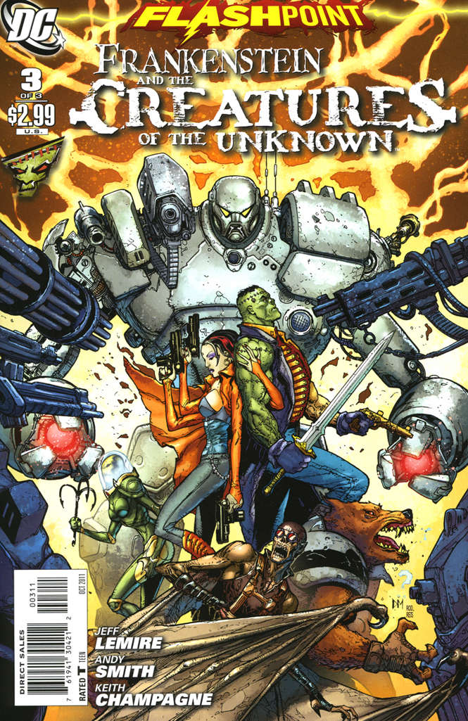 Flashpoint: Frankenstein & the Creatures of the Unknown #3