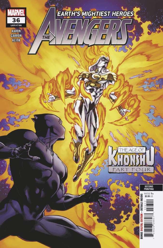 Avengers (8th Series) #36  - 2nd printing