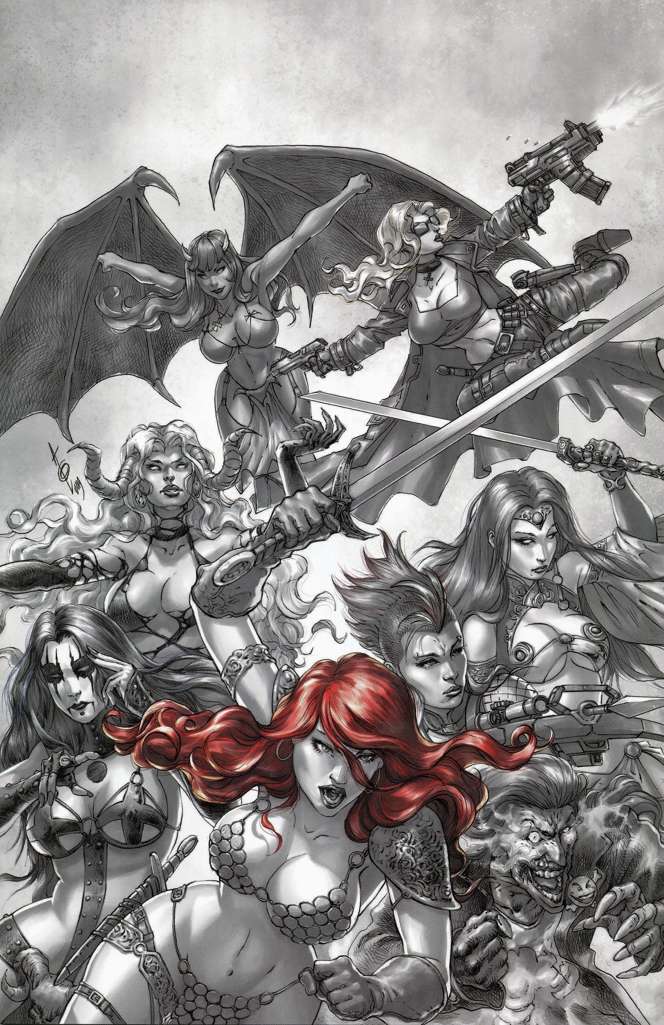 Red Sonja: Age of Chaos #1 Variation X