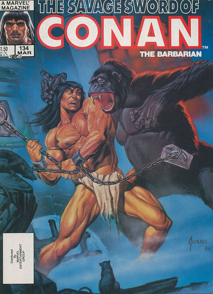 Savage Sword of Conan #134