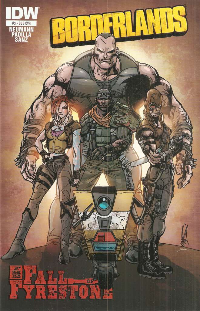 Borderlands: The Fall of Fyrestone #3 Variation A