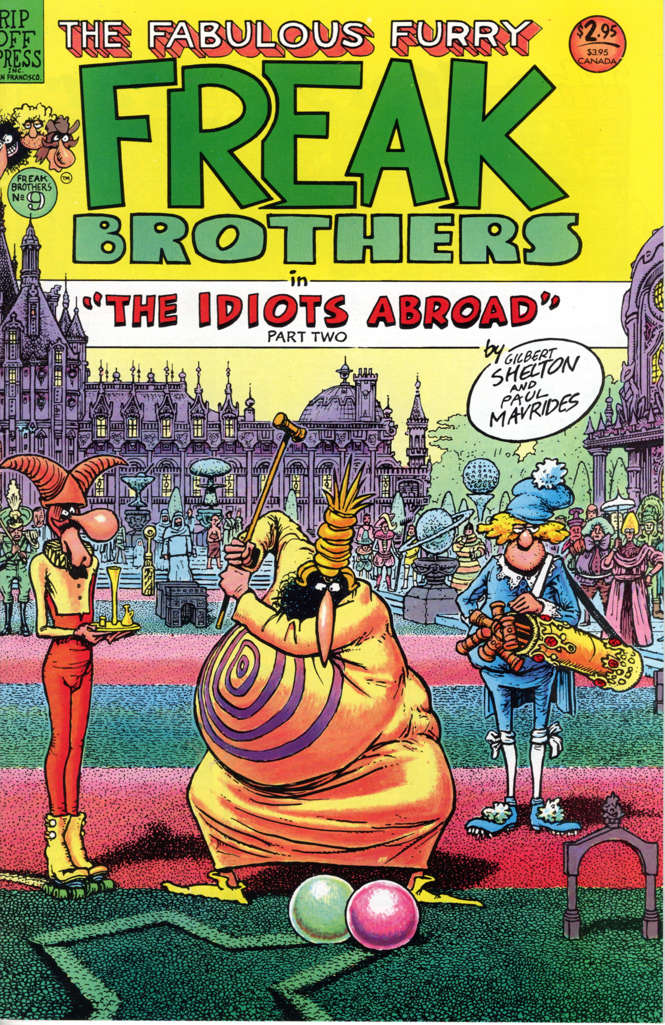 The Fabulous Furry Freak Brothers #9  - 4th printing