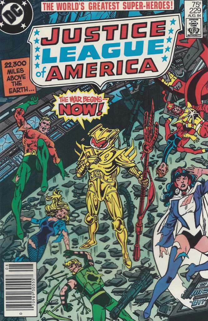 Justice League of America #229 Newsstand Edition
