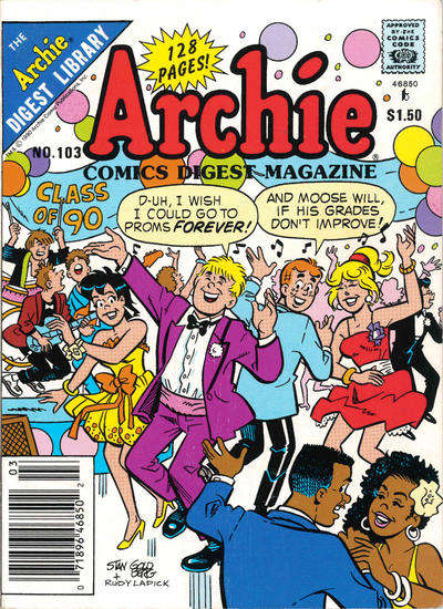 Archie Digest Magazine #103 Newsstand Edition