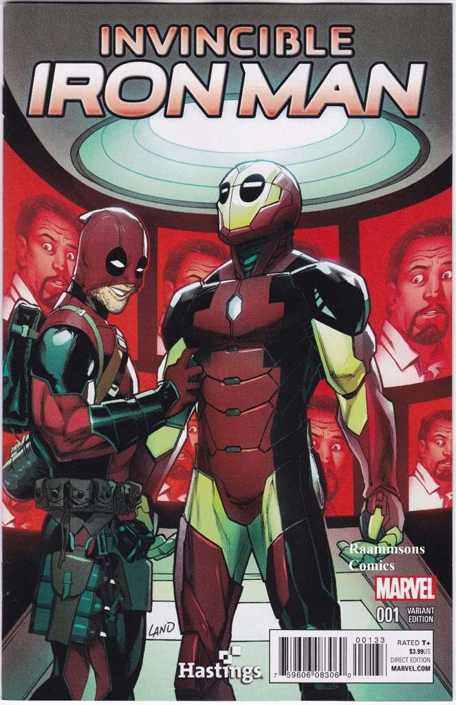 Invincible Iron Man (2nd Series) #1 Variation U