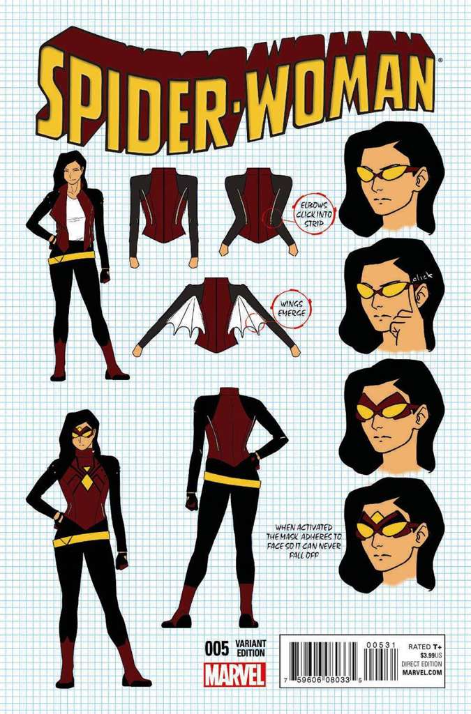 Spider-Woman (5th Series) #5 Variation B