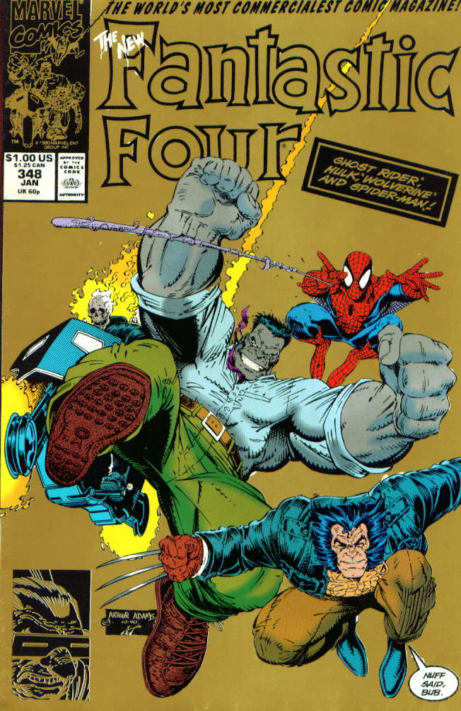 Fantastic Four (Vol. 1) #348  - 2nd printing