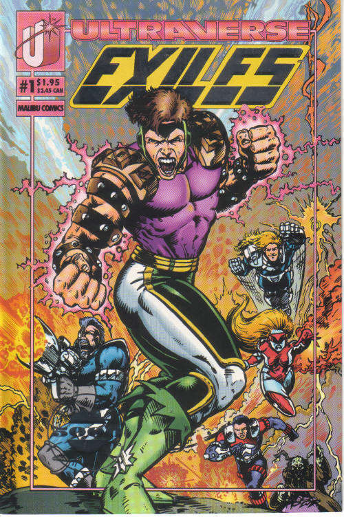 Exiles (Malibu) #1 Limited Edition