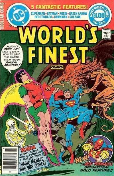 World’s Finest Comics #265 Newsstand Edition