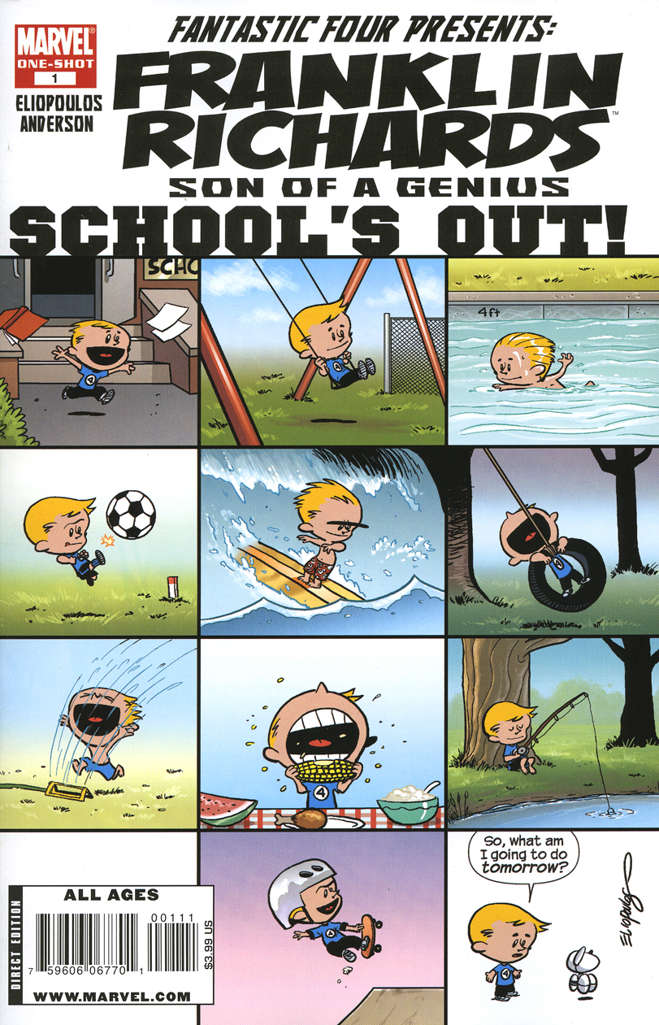 Franklin Richards: School’s Out!