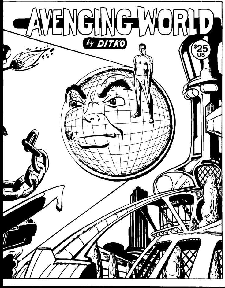 Avenging World by Ditko