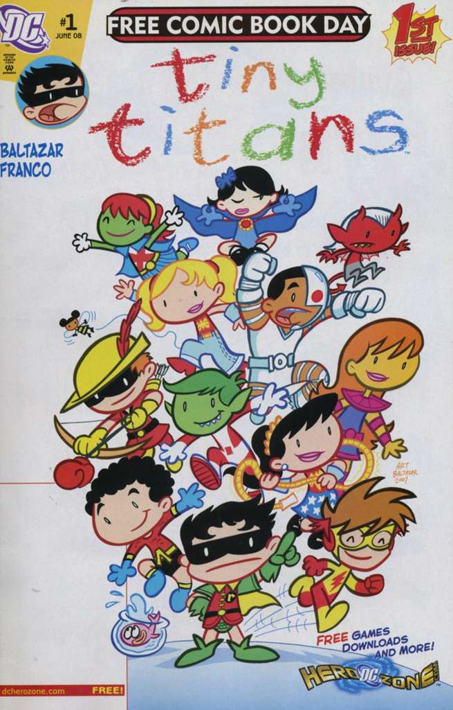 Tiny Titans Free Comic Book Day #2008