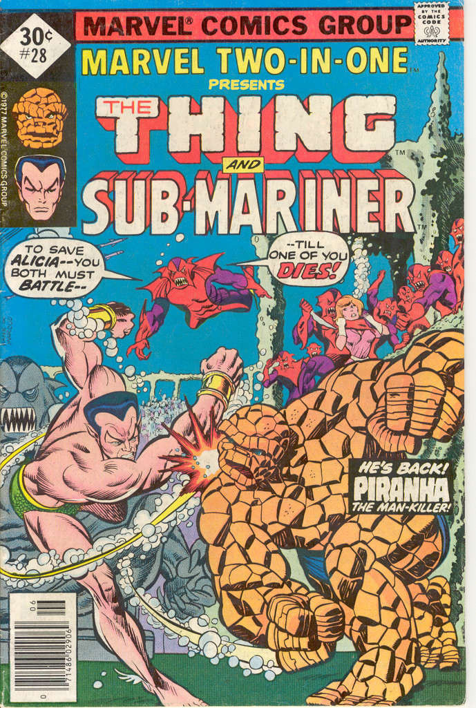 Marvel Two-In-One #28