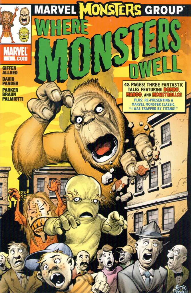 Marvel Monsters: Where Monsters Dwell