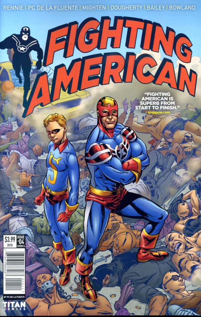 Fighting American (Titan, 2nd Series) #4 Variation A